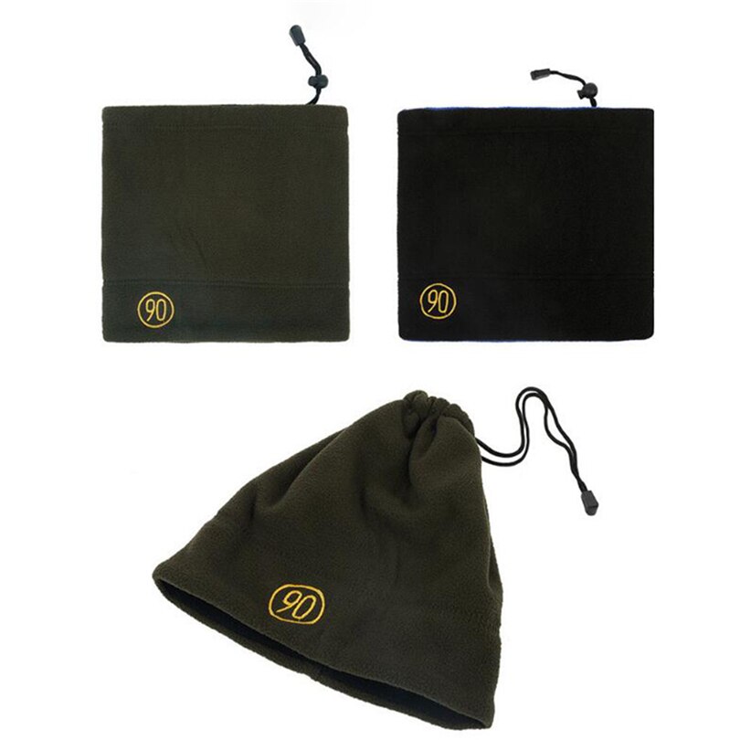 Winter Scarf Warm Cashmere Knit Warmer Neck Scarves Soft Ring Scarf Women Men Beanie Hat Double-sided Wear Snood Cap foulard A4