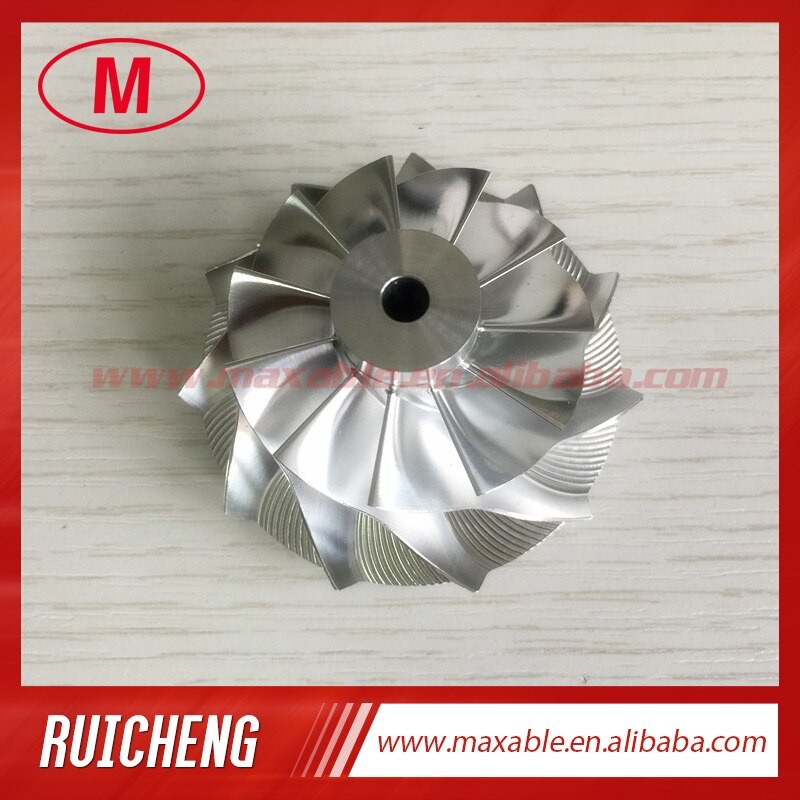 TD04H 15 T 41.93/55.69mm 11 + 0 blades thicknose Turbo Billet/Frezen/aluminium compressor wiel