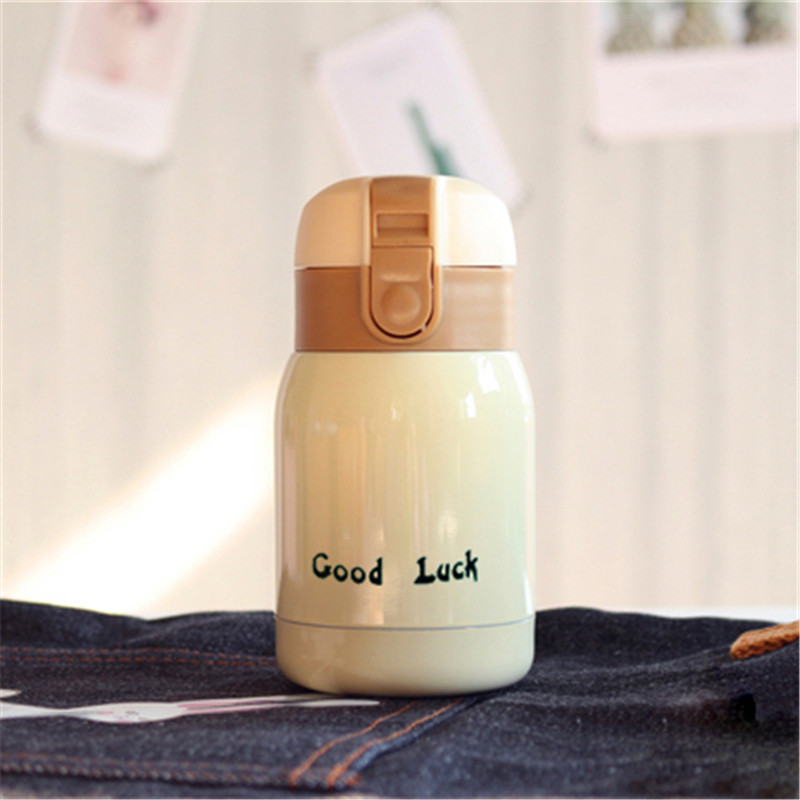 200ML Cartoon Thermos Beker Fles voor Kids Kinderen Rvs Thermosflessen Water Fles Thermo Cup Reizen Thermocup: 3