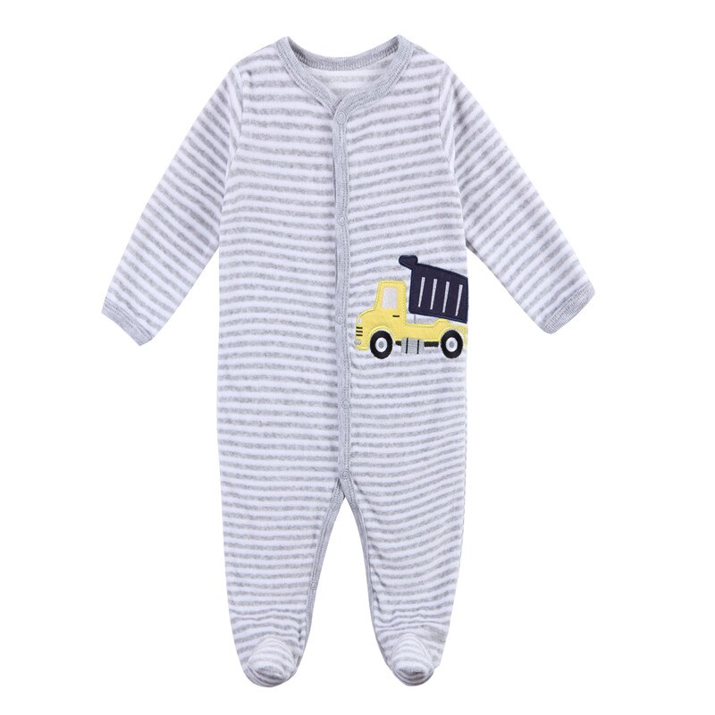 Baby Kleding Pyjama Overall Baby Romper Custumes Voor Baby &#39;S Feetcover Meisje Onesie Outfits Baby Jumpsuits Pasgeboren Jongens 0-24M: 6m