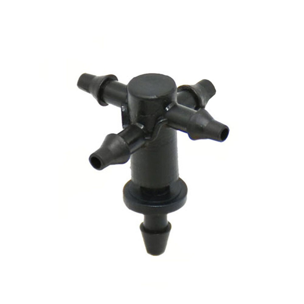 20set Arrow Dropper Connectors 2/4-Way 1/8&quot; Hose Water Splitter For Pressure Compensating Dripper Greenhouse Irrigation System