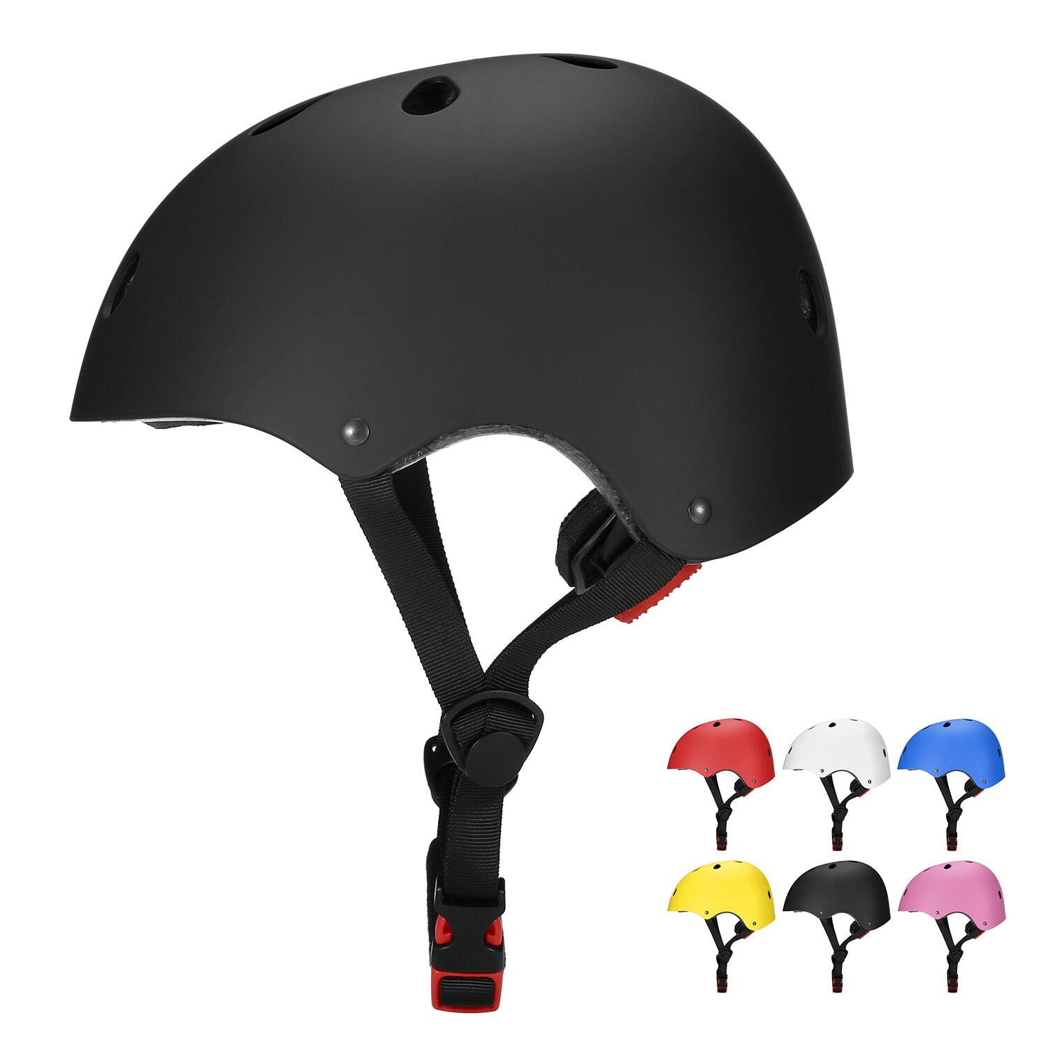 Bicycle Helmet Multi-Sports Safety Helmet for Kids/Teenagers/Adults MTB Bike Cycling Skating Skateboarding Scooter Helmet Cap