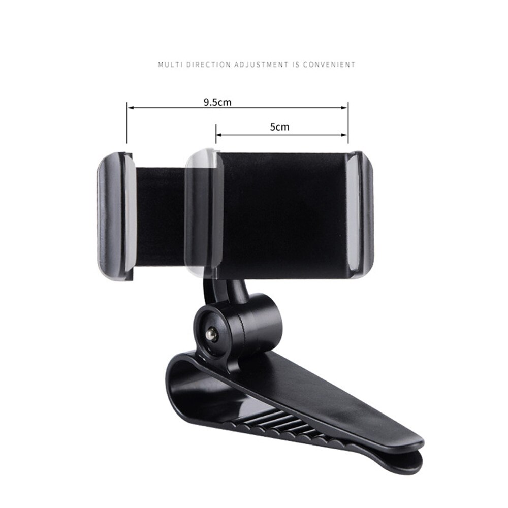 Sweetone Auto Telefoonhouder, Houder voor Achteruitkijkspiegel voor Mobiele Telefoon, 360° Draaibare Autotelefoonhouder, Universele Telefoonhouder voor Auto voor smartphones van 4-7 inch