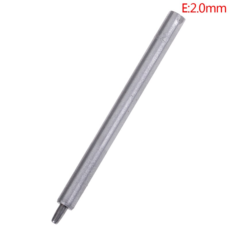 DIY Handgemachte Gürtel Stanzen Leder Locher Hohl Bohren Werkzeuge Leder Handwerk Locher einstellen Leder Werkzeug 0,8 MM-2,5 MM: 2.0mm