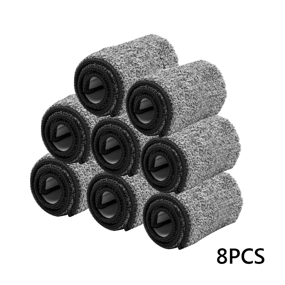 Magic Mop Microfiber Floor Cleaning Mop Free Hand Washing Cleaner Self-wring Squeeze Automatic Dehydration Household Clean: only 8 Mop Cloth