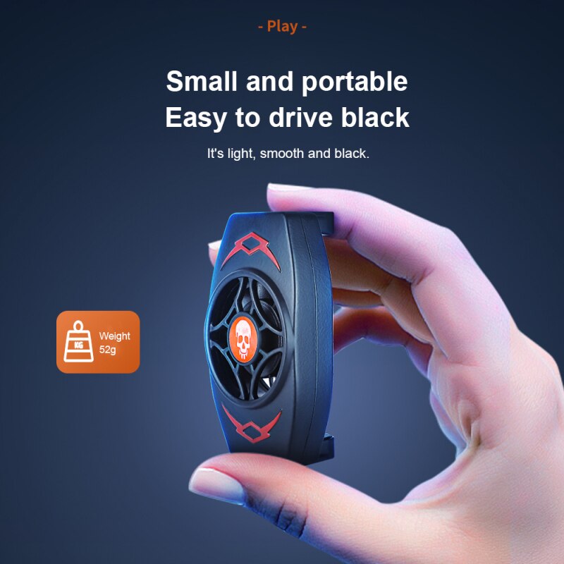1pc x13 mini ventilador de refrigeração do telefone móvel radiador turbo furacão jogo cooler telefone celular frio dissipador calor para iphone samsung xiaomi