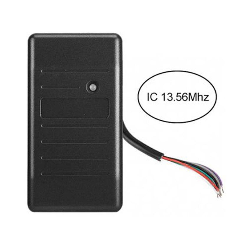 Waterproof 125Khz RFID Card Reader Wiegand 26 34 Card Reader LED Indicators Security N20 Card Access Control Reader: IC card reader