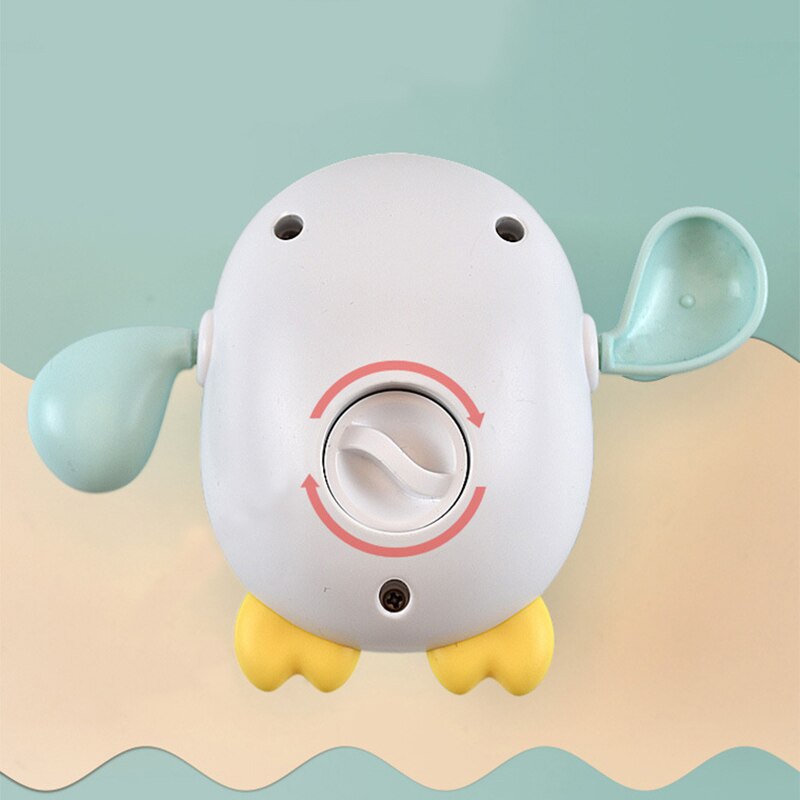 Baby Bath Toys Cute Cartoon Water Game Shower Toys Bathtub Bathing Clockwork Toy For Kid Duck Penguin Whale Children Play Water