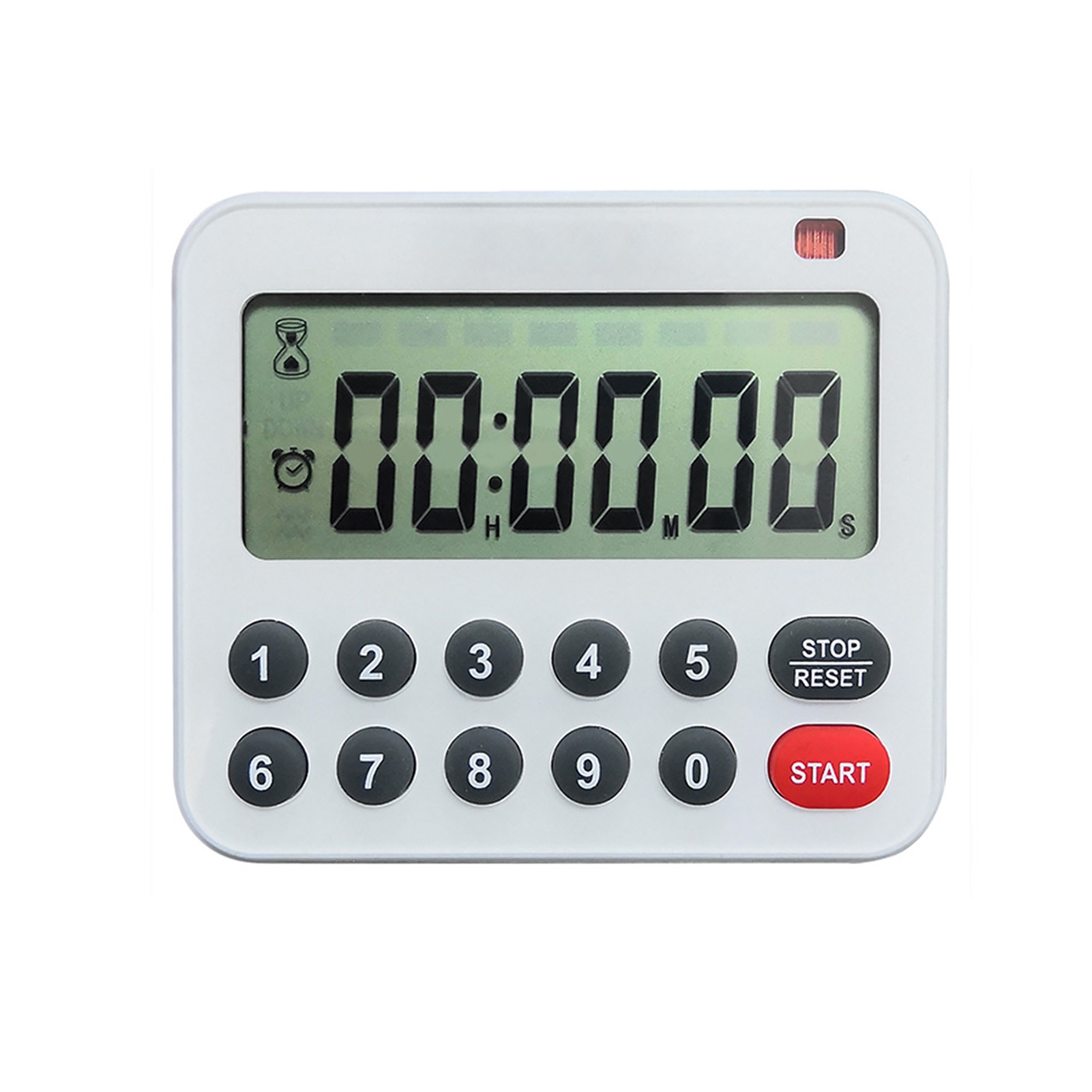 Portable Auto Off Battery Powered Kitchen Timer Digital Countdown With Magnet Back Cooking 99H 59M 59S Loud Alarm Durable Baking