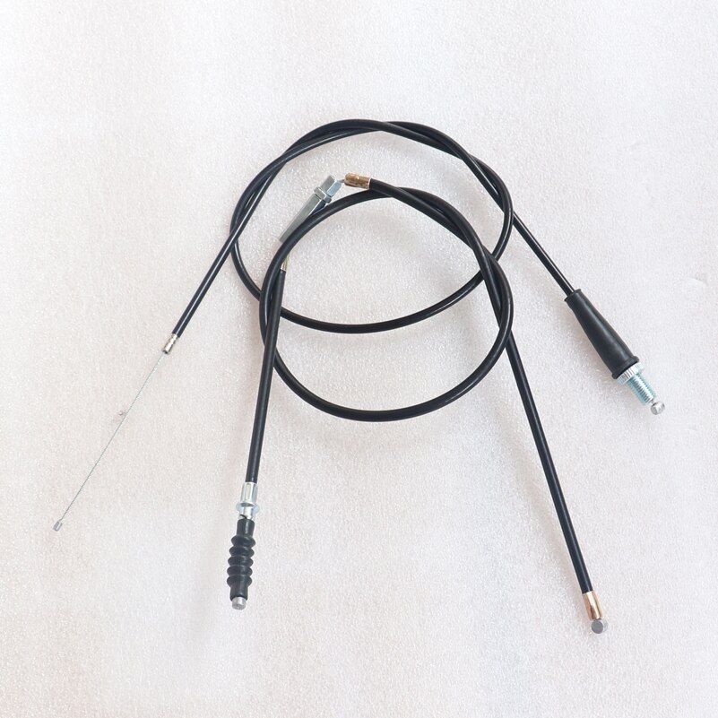 Universal Quick Release Throttle Cable & Motorcycle Clutch Cable for 250cc Dirt Bike Quad ATV