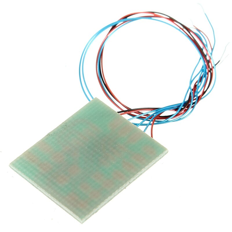 Señales de semáforo de 3 colores, escala Ho Oo, modelo 6Led para Diy, mesa de arena, cruce, calle, construcción, ferrocarril, dos lados