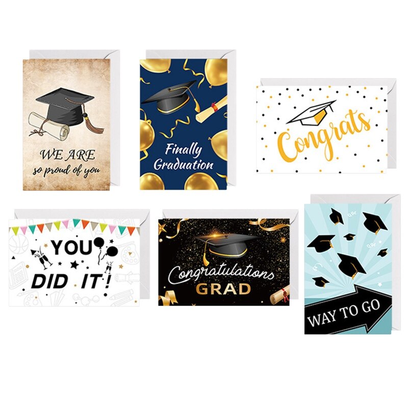 6 Pattern/set Thank You Cards Paper Thanks Greeting Card Appreciation Cards With Envelopes Message Card: H08