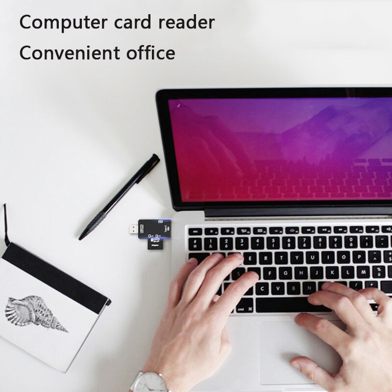 Multi-zweck Kartenleser Für praktisch PC Computer Usb 2,0 Typ-C Mikro Usb Speicher Karte Kreative Konverter Adapter