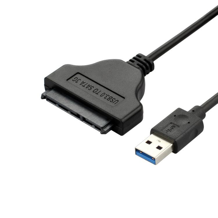 USB 3.0 to Sata adapter converter cable 7+15P Connecting 2.5 Inch IDE HD with ABS Shell for 2.5" sata HDD SSD