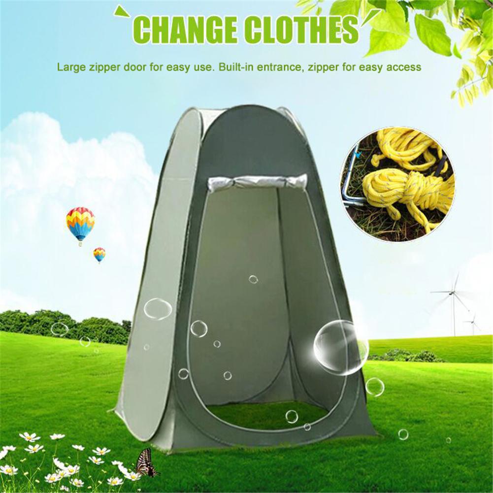 Pop Up Shower Tent Outdoor Camping Toilet Tent Chang Room Shower Tent With Carrying Bag Moving Bathroom Privacy Toilet Shelter