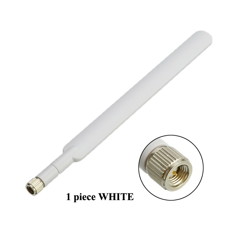 2 stk trådløs router antenne 4g lte eksterne antenner sma han til huawei  b593 e5186 b315 b310 cpe routere antenne 698-2700 mhz: 1pc hvide