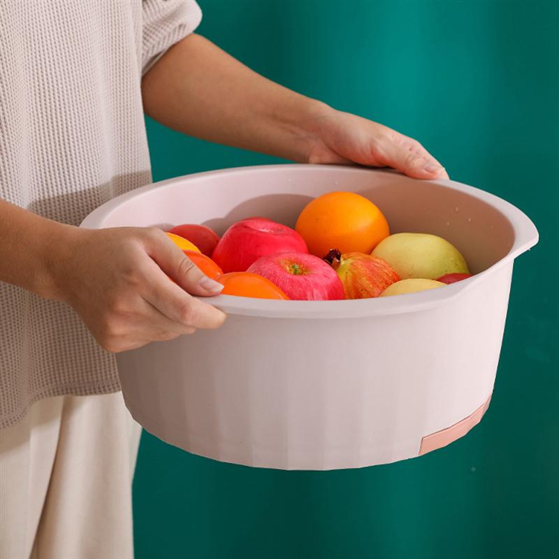 1 Set Infant Wash Basin Baby Face Basin Camping Ice Bucket Washing Clothes Board #J