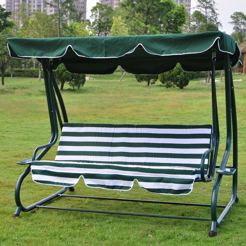YITAHOME Balancelle de Jardin 3 Places, Banc avec auvent réglable et Coussin Amovible, pour terrasse, Piscine, Porche, Charge 270 kg, 170 x 110 x 153 cm, Marron YITAHOME Balancelle de Jardin 3 Places, Banc avec auvent réglable et Coussin Amovible, pour terrasse, Piscine, Porche, Charge 270 kg, 170 x 110 x 153 cm, Marron