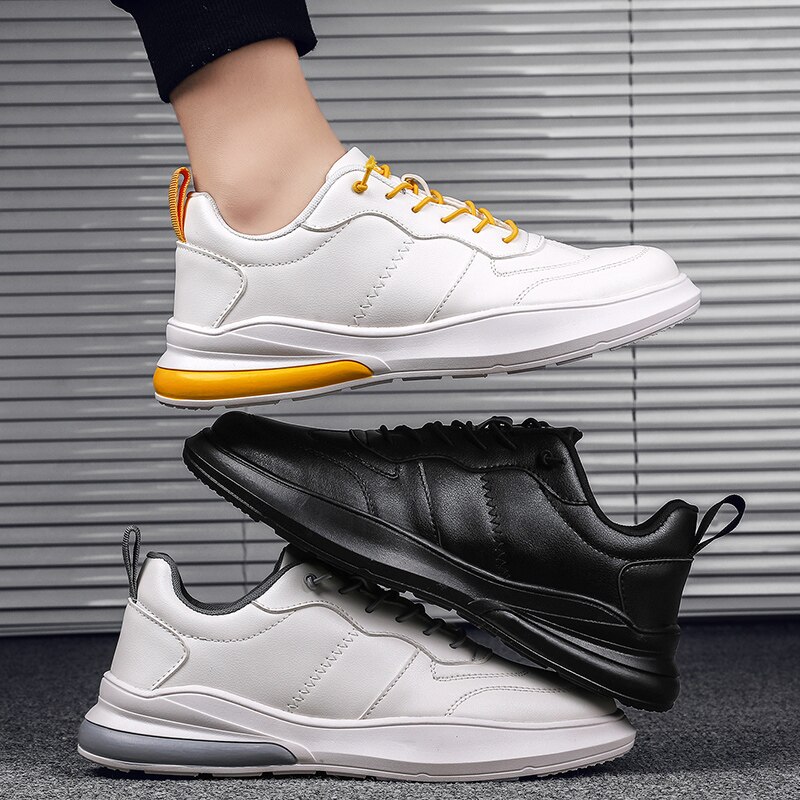 Damyuan lichte hardloopschoenen, casual, antislip, slijtvaste heren sportschoenen, comfortabele joggingschoenen, verhoogde heren sneakers