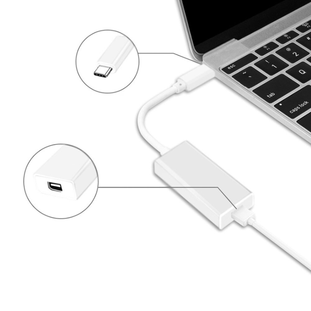 Charger Cable Type-C Thunderbolt 3 USB-C To Thunderbolt 2 Adapter hub Cable For Phone Chromebook Surface Book 2 USB Datenkabel