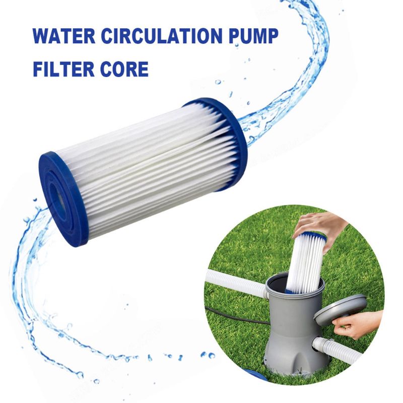 Pool Reusable Replacement Filter Cartridge Easy Installation Efficient Strainer Inflatable Tube Pools Cleaning Tools