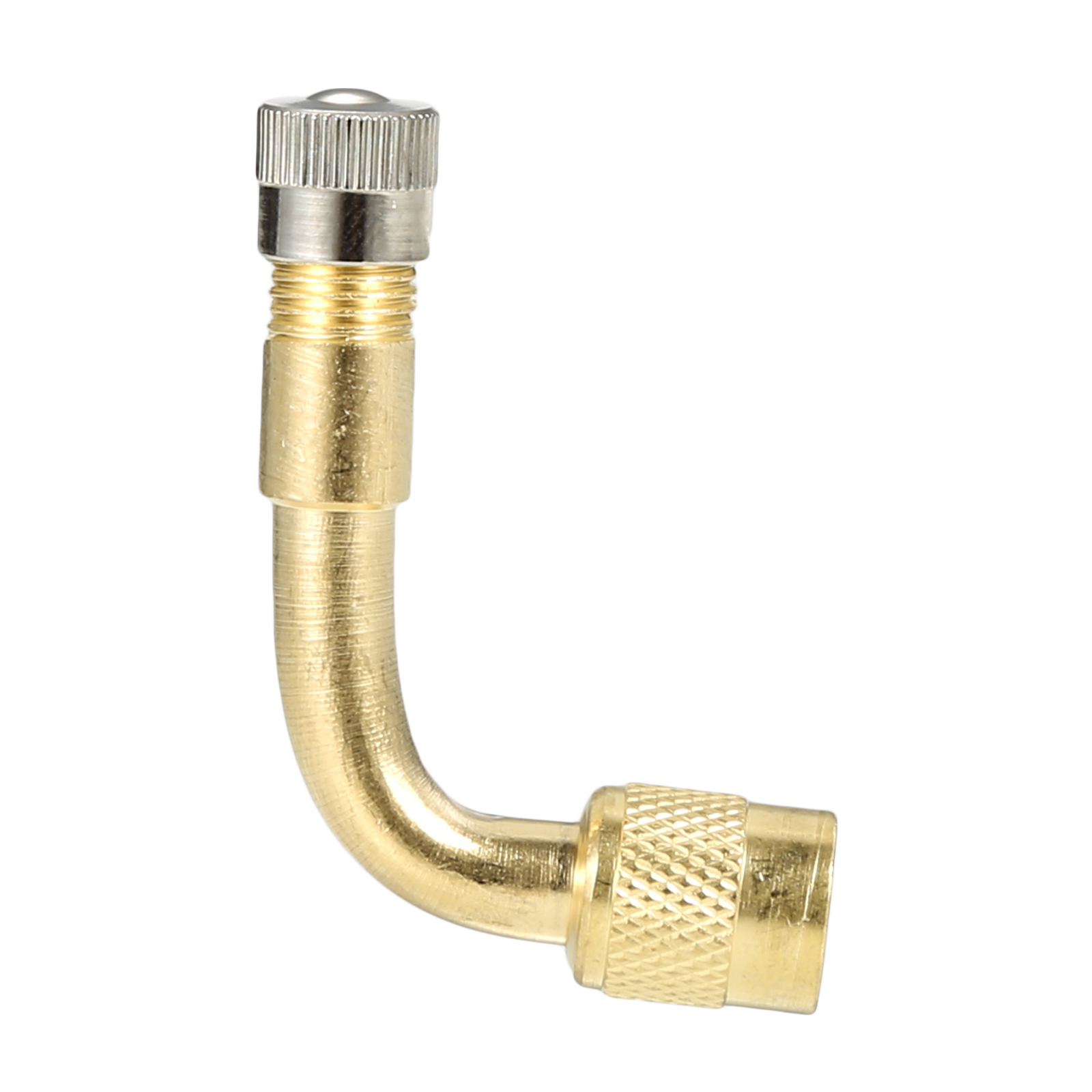 Air Tyre Valve Tire Valve Stem Extenders Extension Adapter 45/90/135 Degree Angle Brass for Car Truck Motorcycle Wheels Tires: 90 Degree Angle
