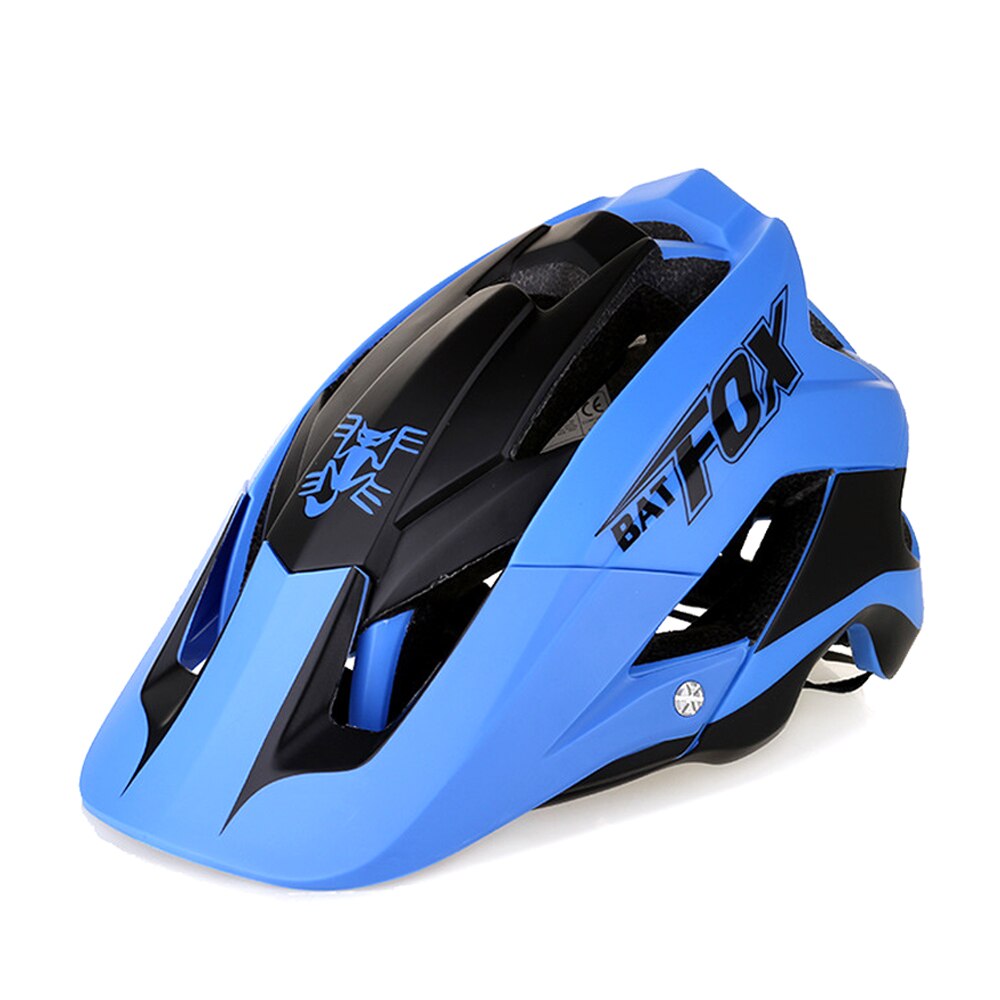 Casco de bicicleta Lixada, Casco de Ciclismo ultraligero, Casco de Ciclismo integralmente moldeado, Casco de bicicleta de carretera, Casco de montaña, 56-62cm: Blue
