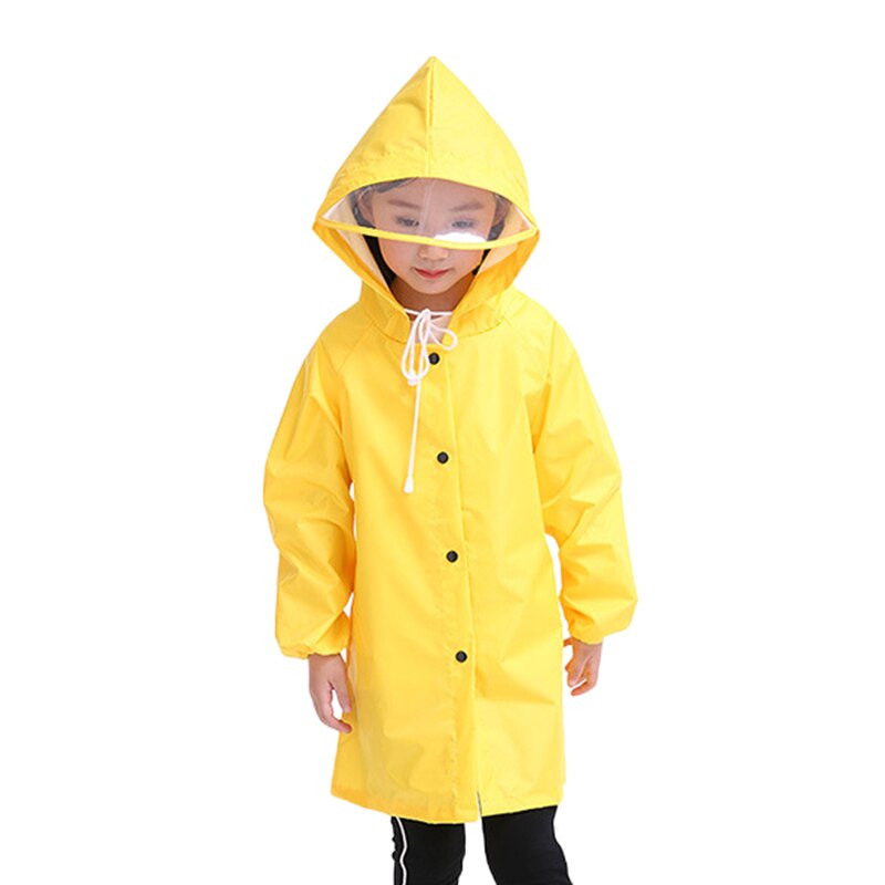 Baby Kids Regenjas Waterdichte Regenjas Kids Leuke Outdoor Hoodie Cartoon Kinderen Ondoordringbare Poncho Jongens Meisjes Regen Jas