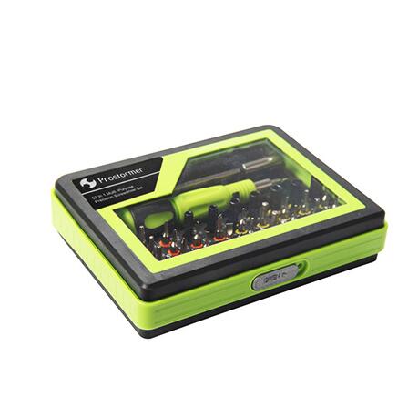 Prostormer 53 in 1 magnetisk skruvmejselsats precisionsskruvmejsel tooltweezer flexibel borraxel för rc pc pda mobil bil: 53 in 1