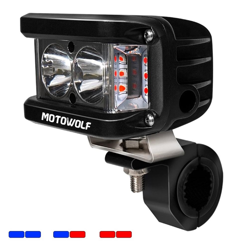 Motorfiets koplampen hoge helderheid exterieur koplampen motorfiets led-lamp