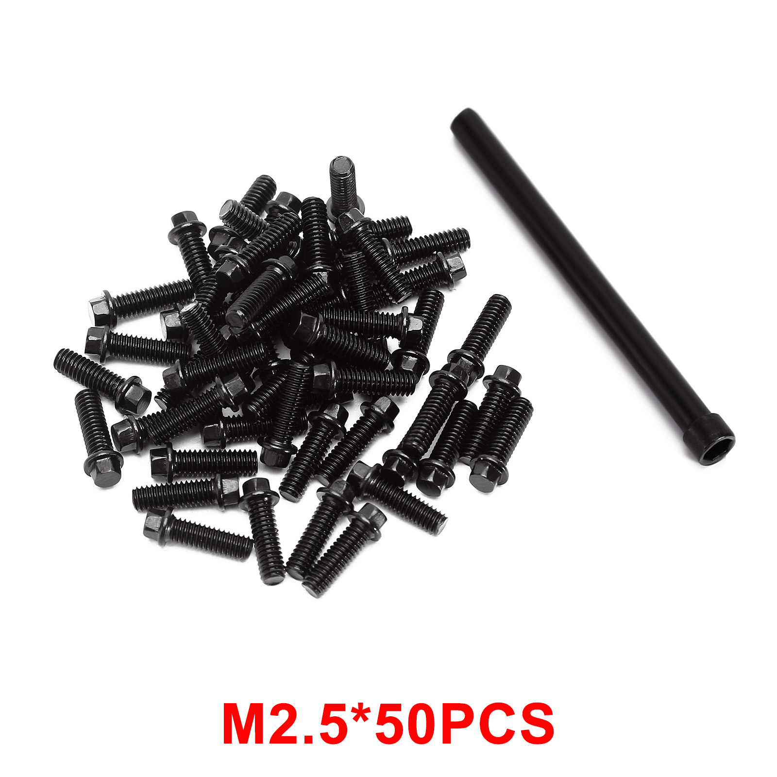 Injora  m2 m2.5 m3 stålskala beadlock ringskruer 1.9 2.2 fælge til 1/10 rc crawler bil trx 4 aksial scx 10 axi 03007 vs4-10: Blå