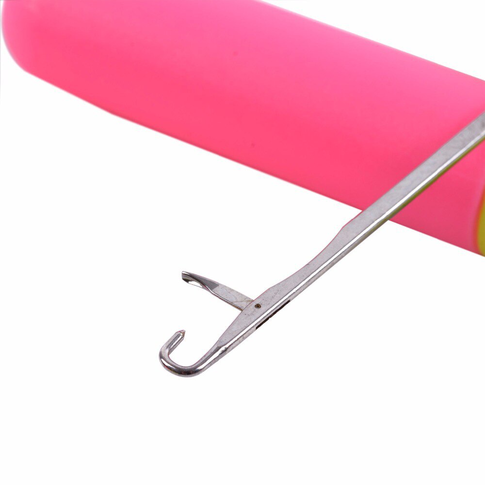 Lot de 5 aiguilles à Crochet pour tresses, tissage de cheveux Jumbo et torsadés