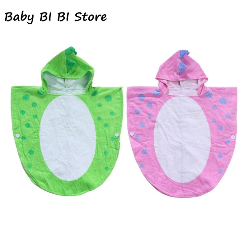 60*120cm Hooded With Paw Dinosaur Ponchos Hooded C... – Grandado