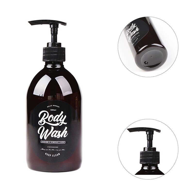 Hervulbare lege fles verdeelde reisfles shampoo douchegel conditioner container persfles getagd