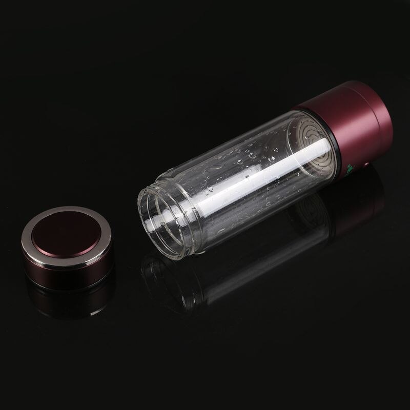 Double-layer Rich Hydrogen Water Generator Bottle SPE/ PEM Water Ionizer Bottles H2 & O2 Seperate