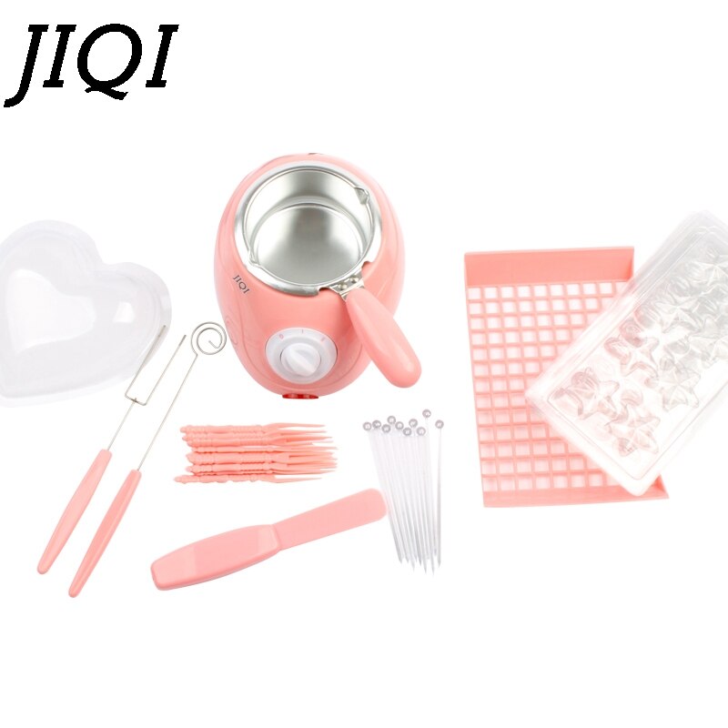 Electric DIY Chocolate melting pot melter machine chocolate fondue fountain children girl boy children EU US Plug 110V 220V