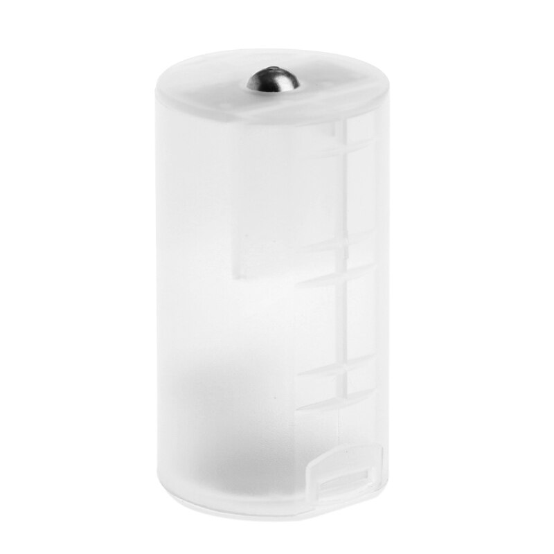 1pc 2 aa à d support de batterie convertisseur adaptateur commutateur boîtier en plastique boîte