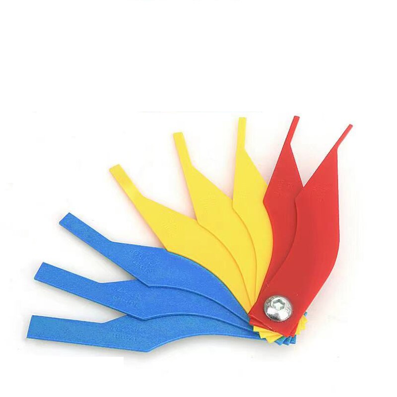 car brake pad thickness gauge, wear gauge, protection tool, feeler gauge detector