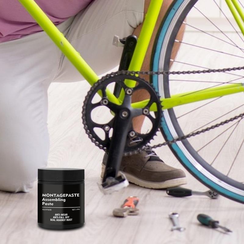 Grasa para rodamientos para ciclismo, lubricante para rodamientos, conjunto de grasa sintética completa, grasa para pedales, grasa multiusos para ciclismo