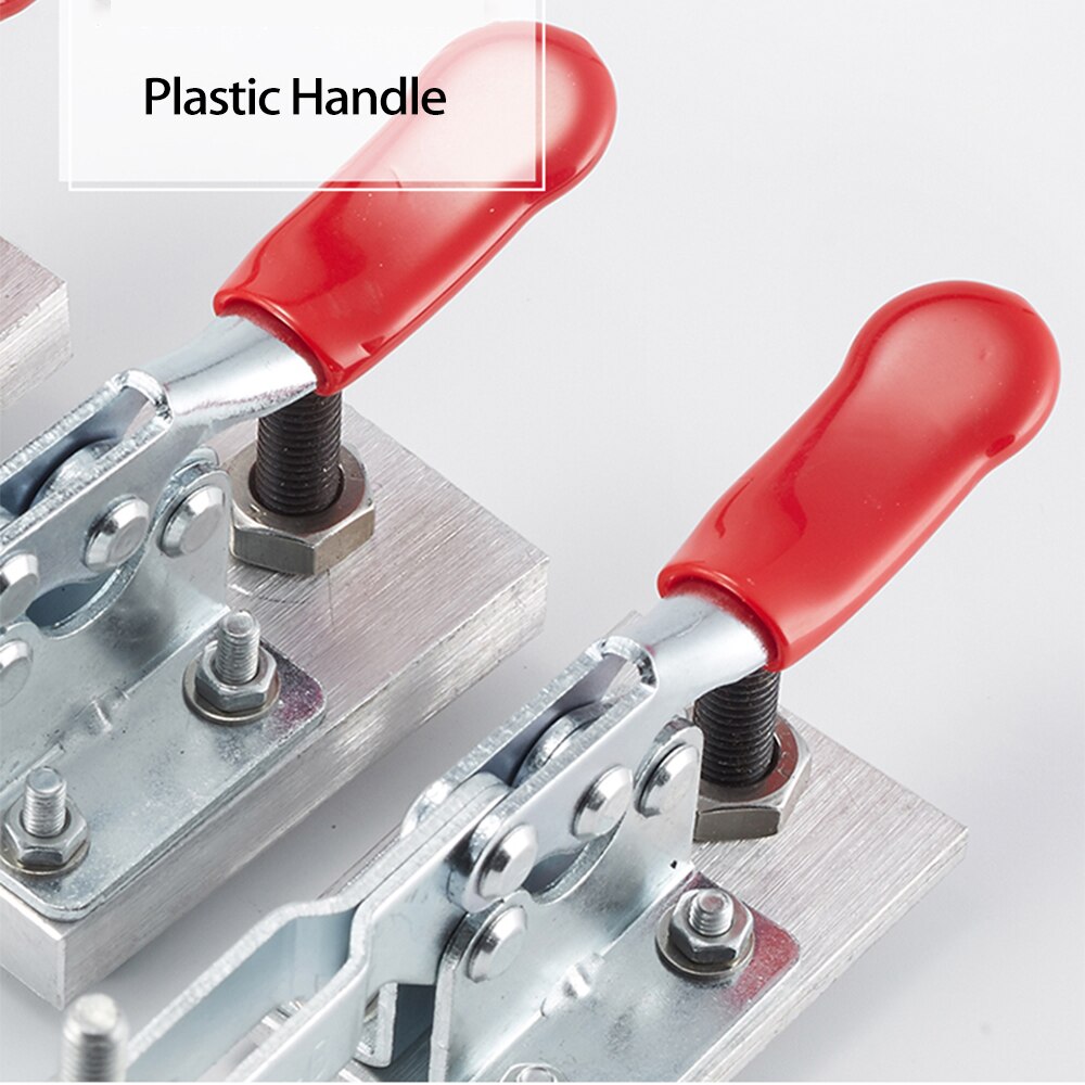 Máquina de grabado CNC, accesorio de abrazadera de placa de prensa rápida Manual de escritorio de madera, abrazadera de bloqueo fijo, alicates, accesorios para herramientas de carpintería