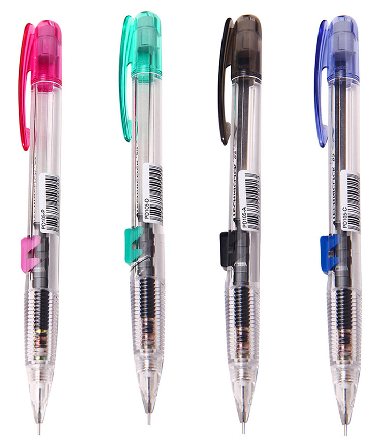 Pentel PD105T Side Press 0.5mm 0.7mm Mechanical Pencil For School And Office Stationery