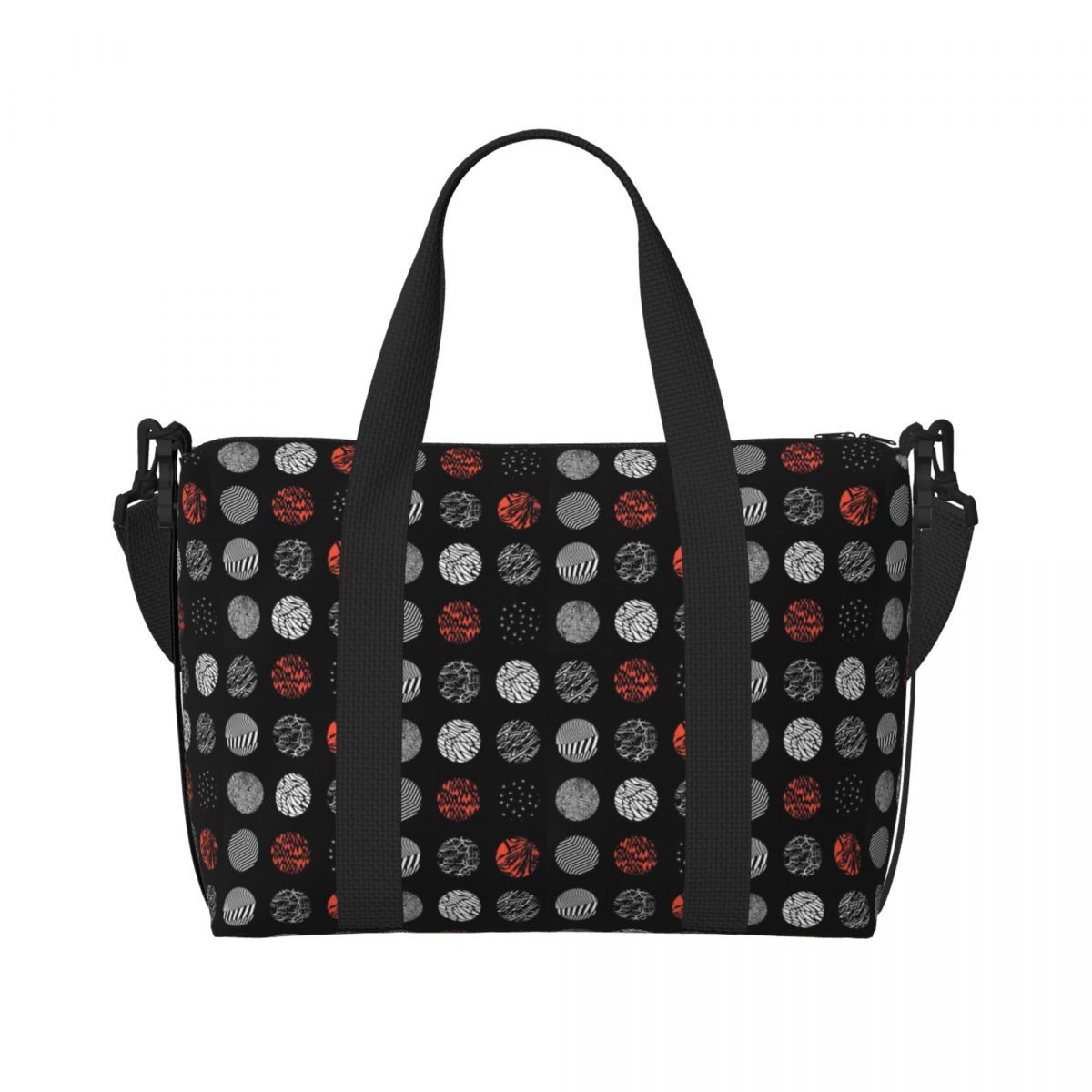 Sac fourre-tout personnalisé T-Twentys One P-Pilots Circle pour femmes, sacs de voyage de grande capacité pour plage et gymnastique: Orange