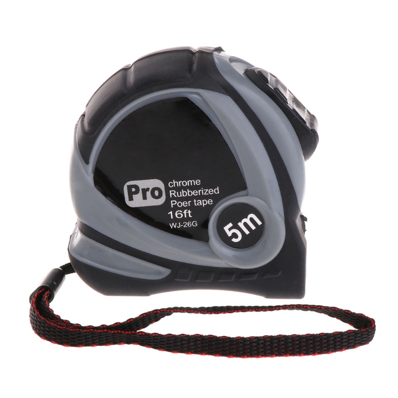 5m 7.5m Retractable Measuring Tape Measure Ruler Rubberized Metric Tape Rule