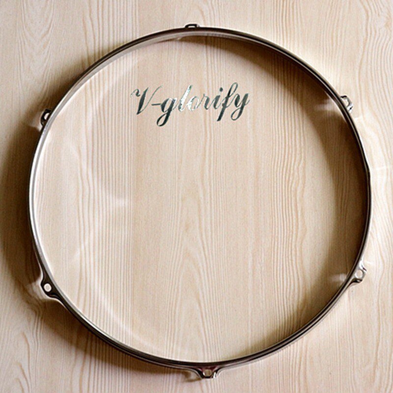 15inch silver drum rim snare drum hoop