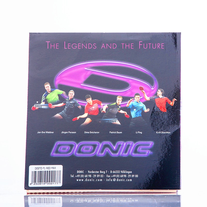DONIC F1 DESTO Table Tennis Rubber original Quick Attack Pimples in with sponge ping pong tenis de mesa