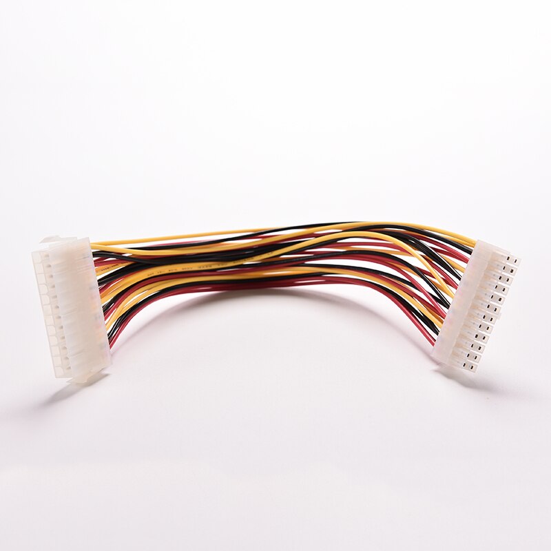 30cm ATX 24 Stift Stecker zu 24Stift Weibliche Netzteil Verlängerung Kabel für Interne PC NETZTEIL TW Energie Blei stecker Draht