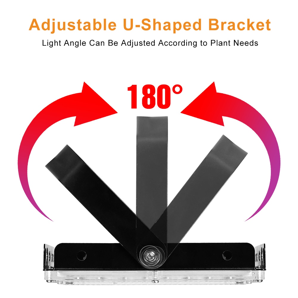 50W 100W 200W LED Grow Light 220V Phyto Lamp Waterproof Phytolamp Full Spectrum Plant Light Phytolamp for Home Plants Growbox