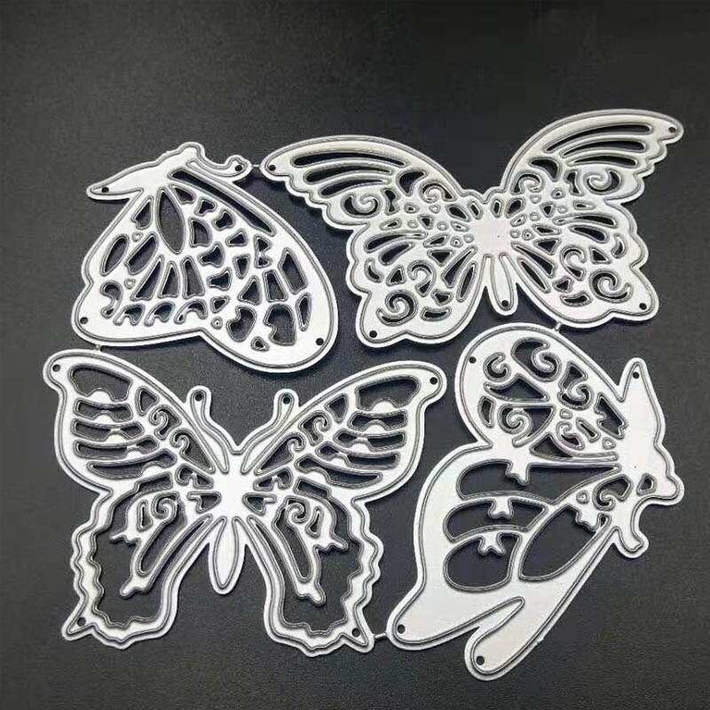 Zwbs moldes de corte de flores e borboletas, para scrapbooking diy, decoração, gravação estêncial, cartões decodificativos, die corter