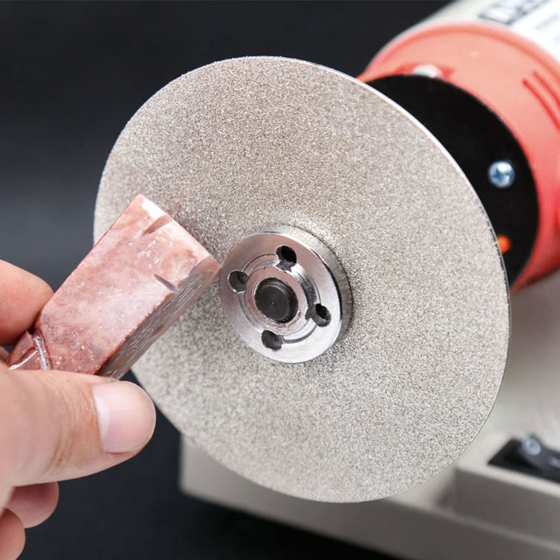 8Inch Grit 80-3000 Diamond Coated Flat Lap Wheel Jewelry Polishing Grinding Disc 53CB