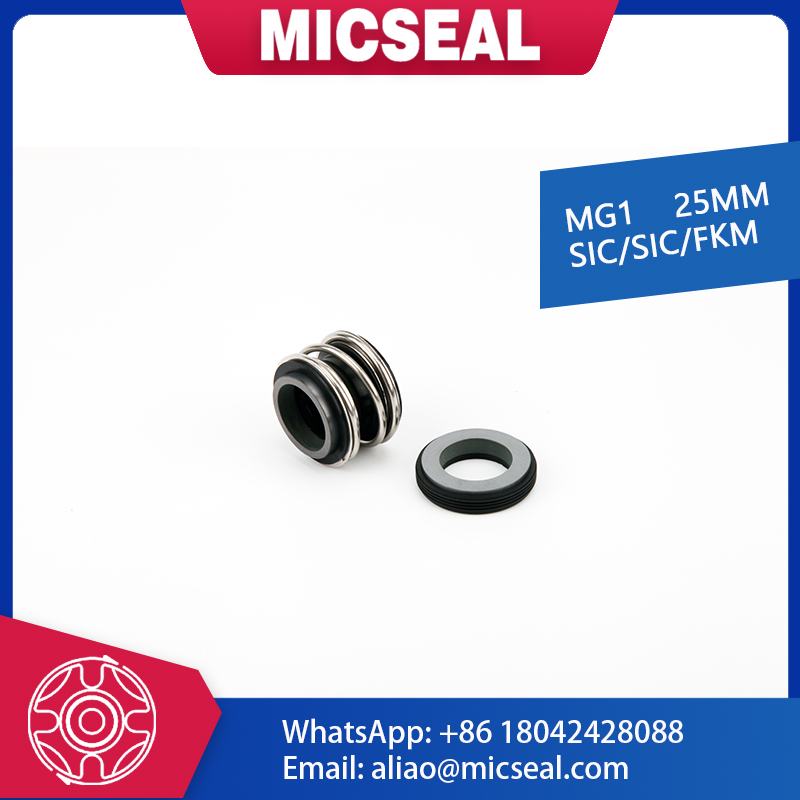 25MM- MG1 - SIC/SIC/FKM Mechanical Seal -Eagle Burgmann Replacement Seal